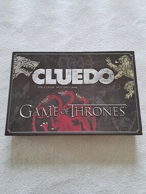 Cluedo Game of Thrones Board Game Hasbro Gaming Complete 2016 Classic